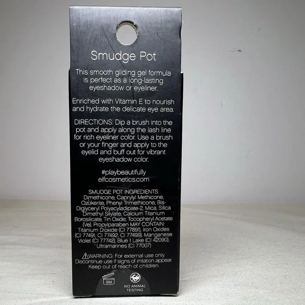 e.l.f. Smudge Pot Eyeshadow Long-Lasting Eyeshadow Eyeliner Gel Ain't That Sweet